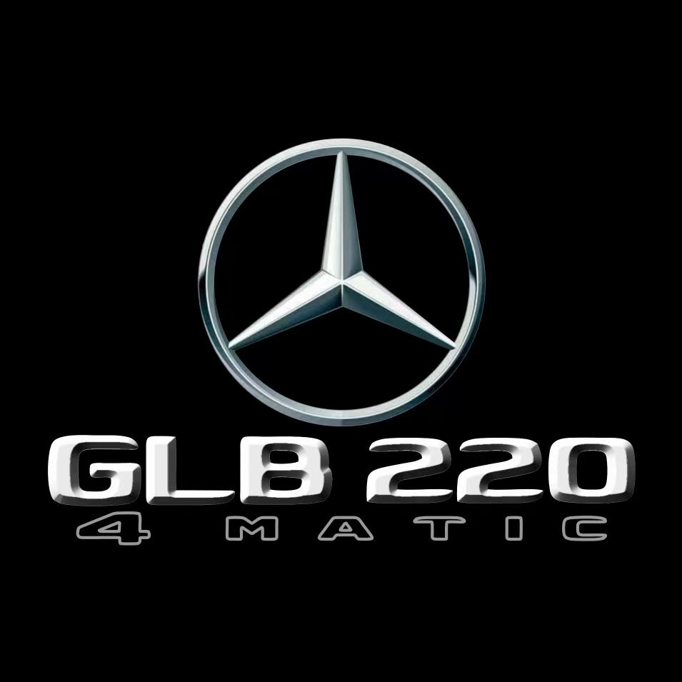 MERCEDES BENZ GLB 220 LOGO PROJECTOR LIGHTS (quantity 1 = 1 sets/2 door lights)Nr.03f035