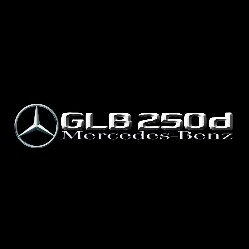 MERCEDES BENZ GLB 250 LOGO PROJECTOR LIGHTS (quantity 1 = 1 sets/2 door lights)Nr.03f039