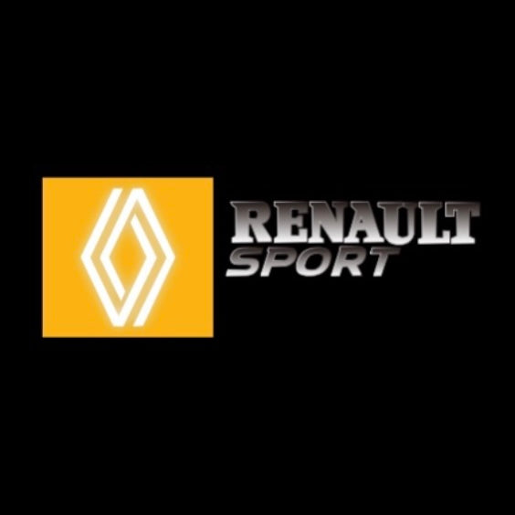 RENAULT Sport LOGO PROJECROTR LIGHTS Nr.0951 (quantity 1 = 2 Logo Film & 2 door lights)