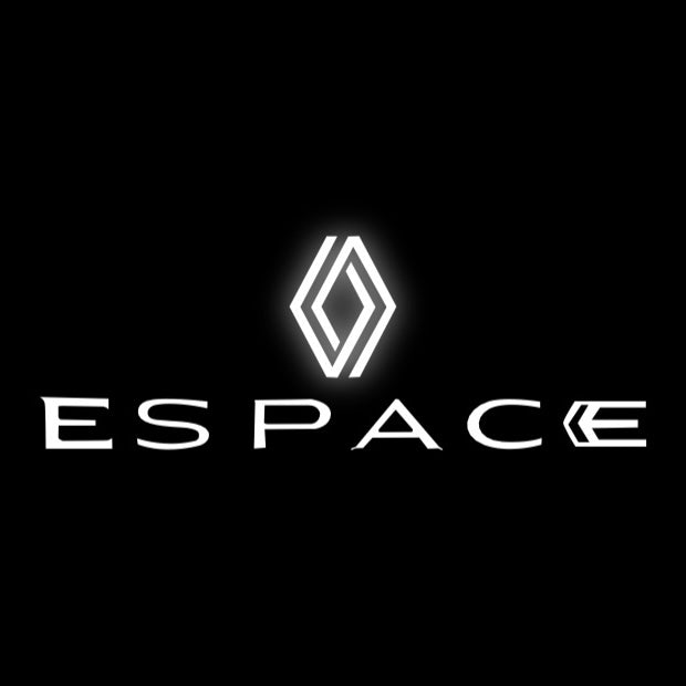 RENAULT Espace LOGO PROJECROTR LIGHTS Nr.0920 (quantity 1 = 2 Logo Film & 2 door lights)