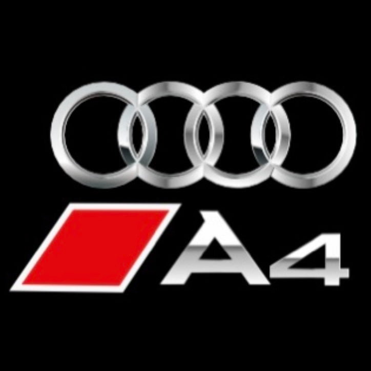 AUDI A4 LOGO PROJECTOT LIGHTS (quantity 1 = 2 Logo Films /2 door lights)Nr.12B73