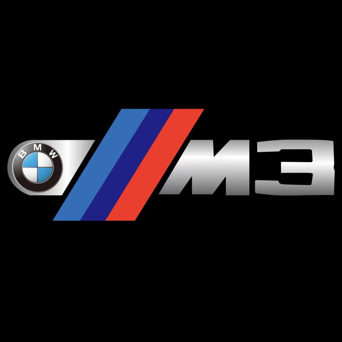 BMW 3 SERIES M3 LOGO PROJECTOT LIGHTS (quantity 1 = 1 sets/2 door lights) Nr.6024q46