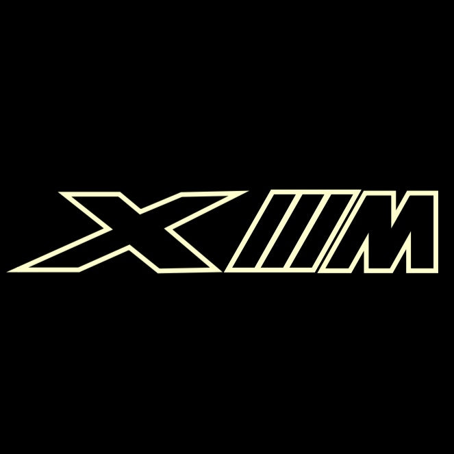 BMW XM LOGO PROJECTOT LIGHTS (quantity 1 = 1 sets/2 door lights) Nr.6024q0t0124