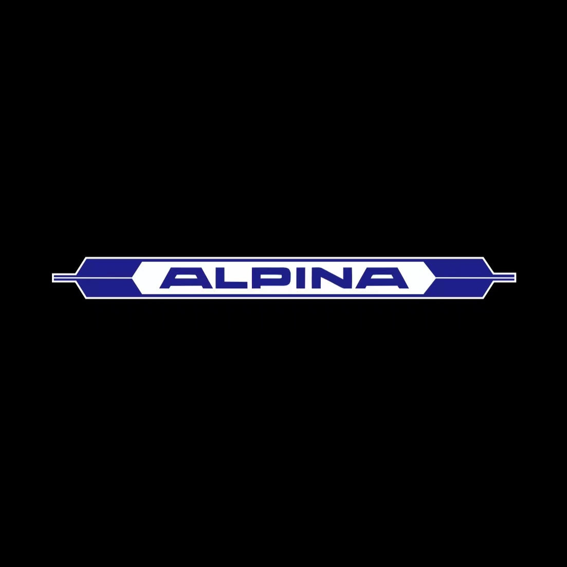 ALPINA LOGO PROJECTOT LIGHTS (quantity 1 = 1 sets/2 door lights) Nr.07A68