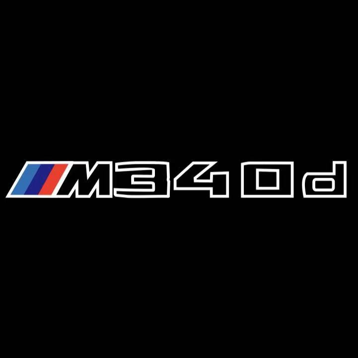 BMW 3 SERIES M340 d LOGO PROJECTOT LIGHTS (quantity 1 = 1 sets/2 door lights) Nr.6024q30T