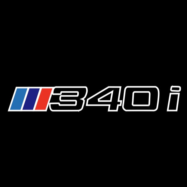 BMW 3 SERIES 340 i LOGO PROJECTOT LIGHTS (quantity 1 = 1 sets/2 door lights) Nr.6024q43
