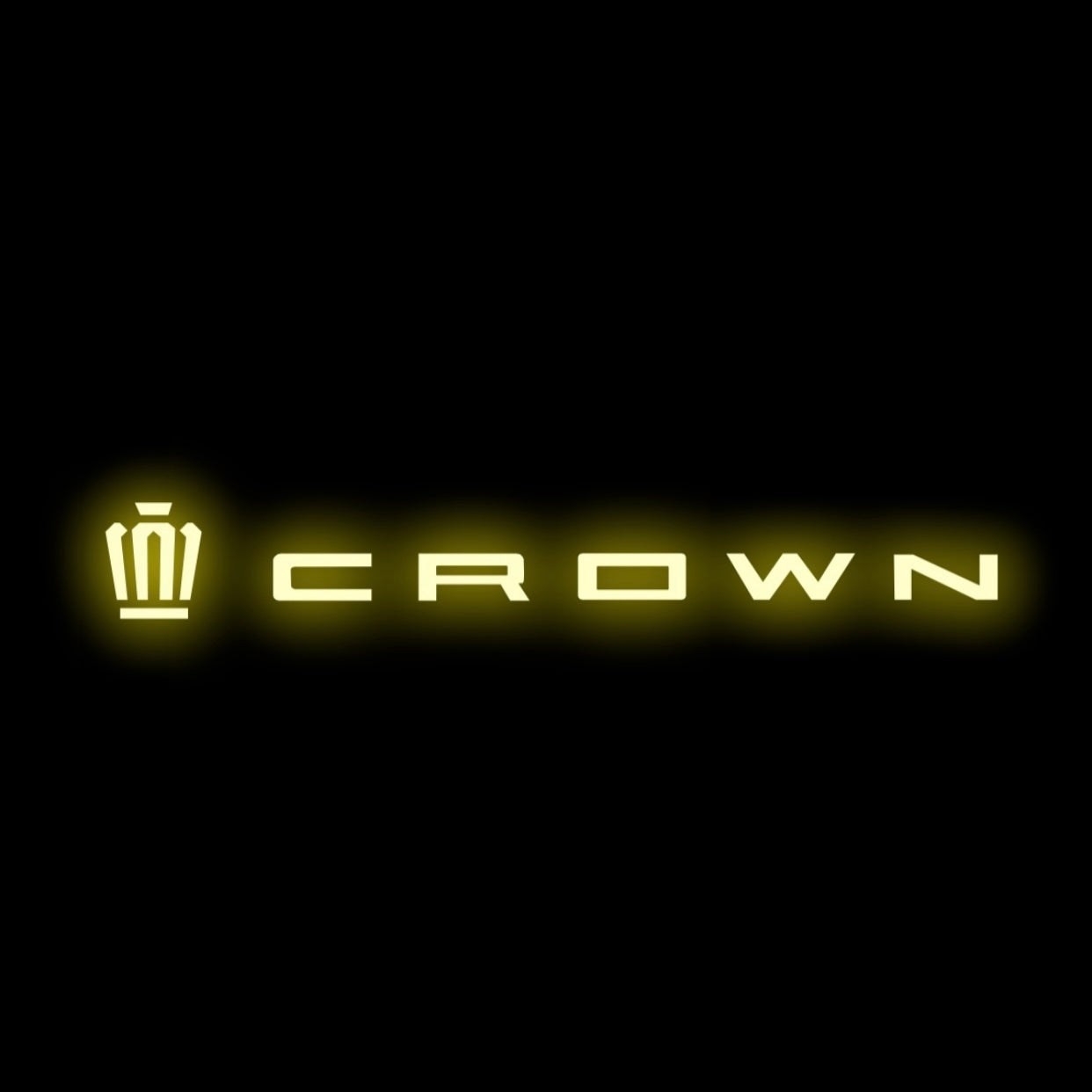 TOYOTA CROWN LOGO PROJECROTR LIGHTS (quantity 1 = 1 sets/2 door lights) Nr.0GP26