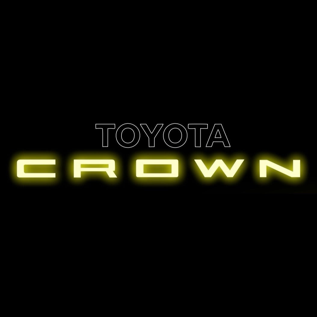 TOYOTA CROWN LOGO PROJECROTR LIGHTS (quantity 1 = 1 sets/2 door lights) Nr.0GP31