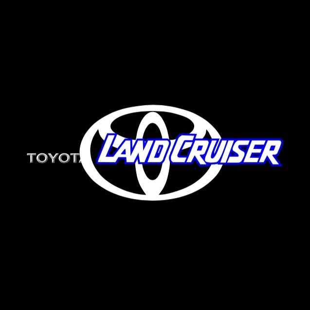 TOYOTA LAND CRUISER LOGO PROJECROTR LIGHTS (quantity 1 = 1 sets/2 door lights) Nr.0GP39