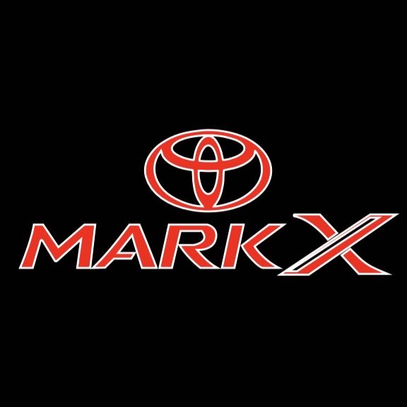 TOYOTA MARK X LOGO PROJECROTR LIGHTS (quantity 1 = 1 sets/2 door lights) Nr.0G05