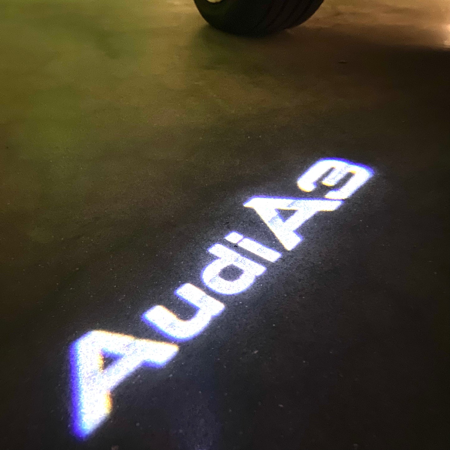 AUDI A3 LOGO PROJECTOT LIGHTS (quantity 1 = 2 Logo Films /2 door lights)Nr.12B93