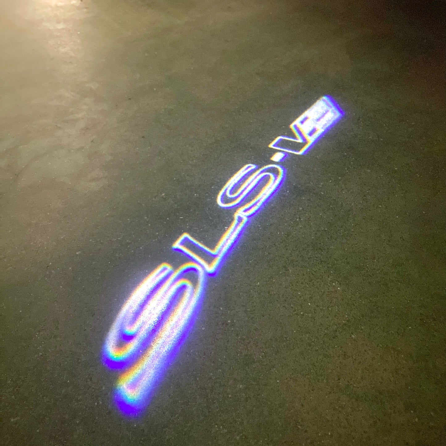 CADILLAC SLS LOGO PROJECTOT LIGHTS Nr.9788 (quantity 1 = 2 Logo Films /2 door lights)