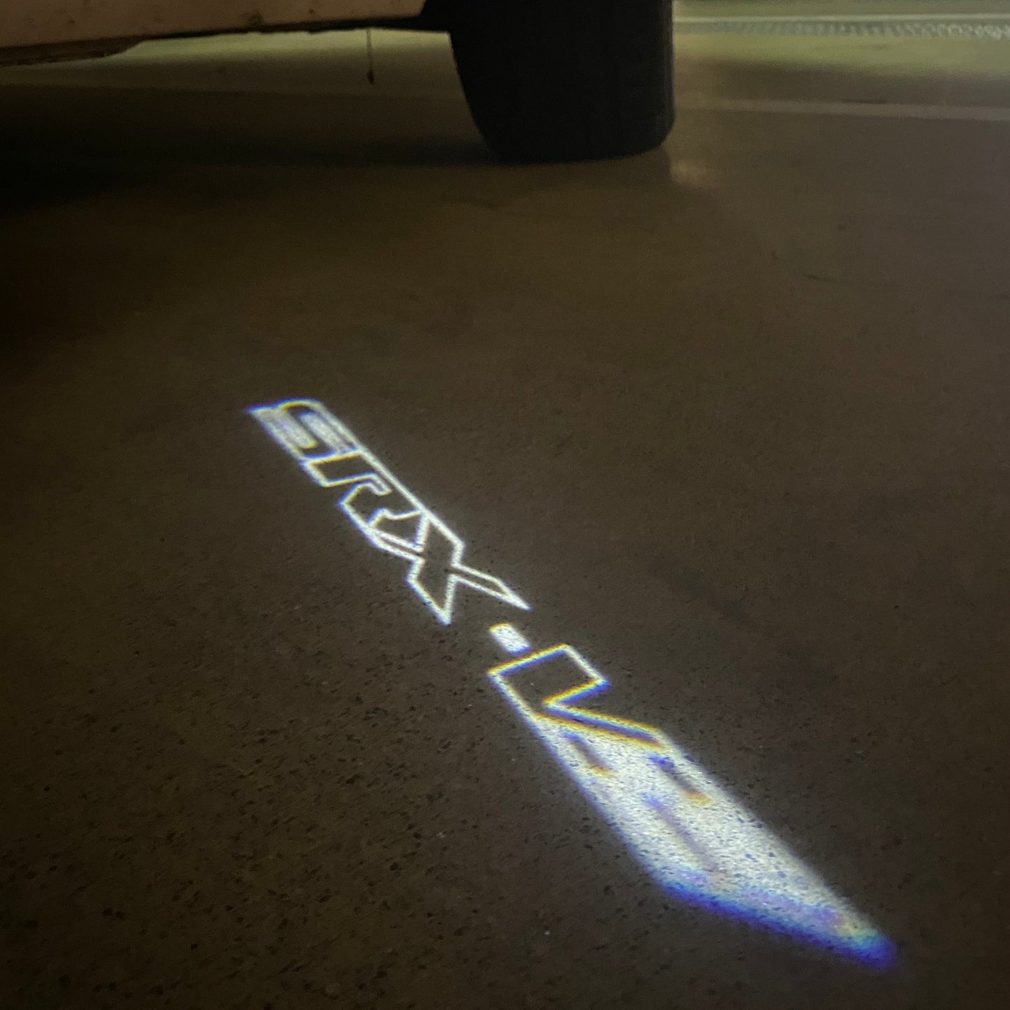 CADILLAC SRX LOGO PROJECTOT LIGHTS Nr.9785 (quantity 1 = 2 Logo Films /2 door lights)