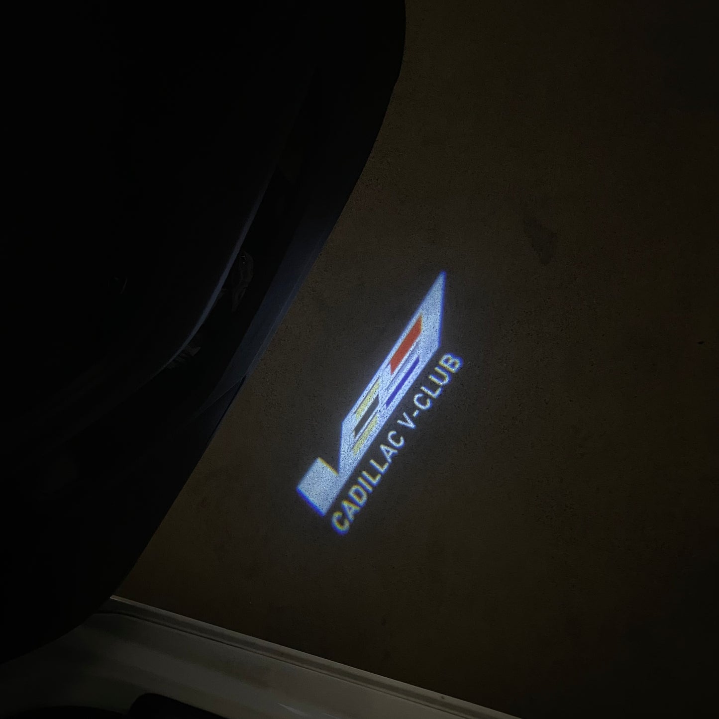 CADILLAC V SERIES LOGO PROJECTOT LIGHTS Nr.9774 (quantity 1 = 2 Logo Films /2 door lights)