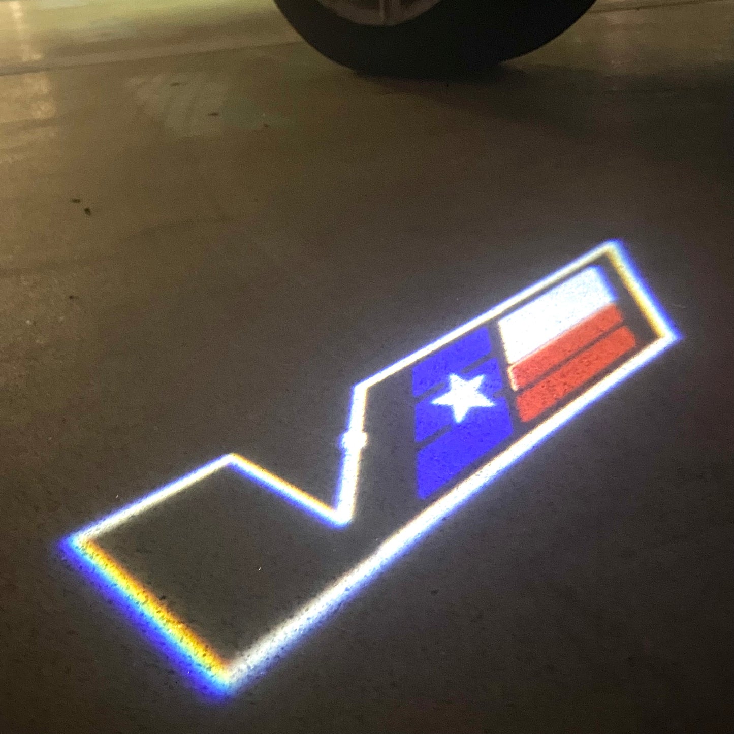 CADILLAC V SERIES LOGO PROJECTOT LIGHTS Nr.9776 (quantity 1 = 2 Logo Films /2 door lights)
