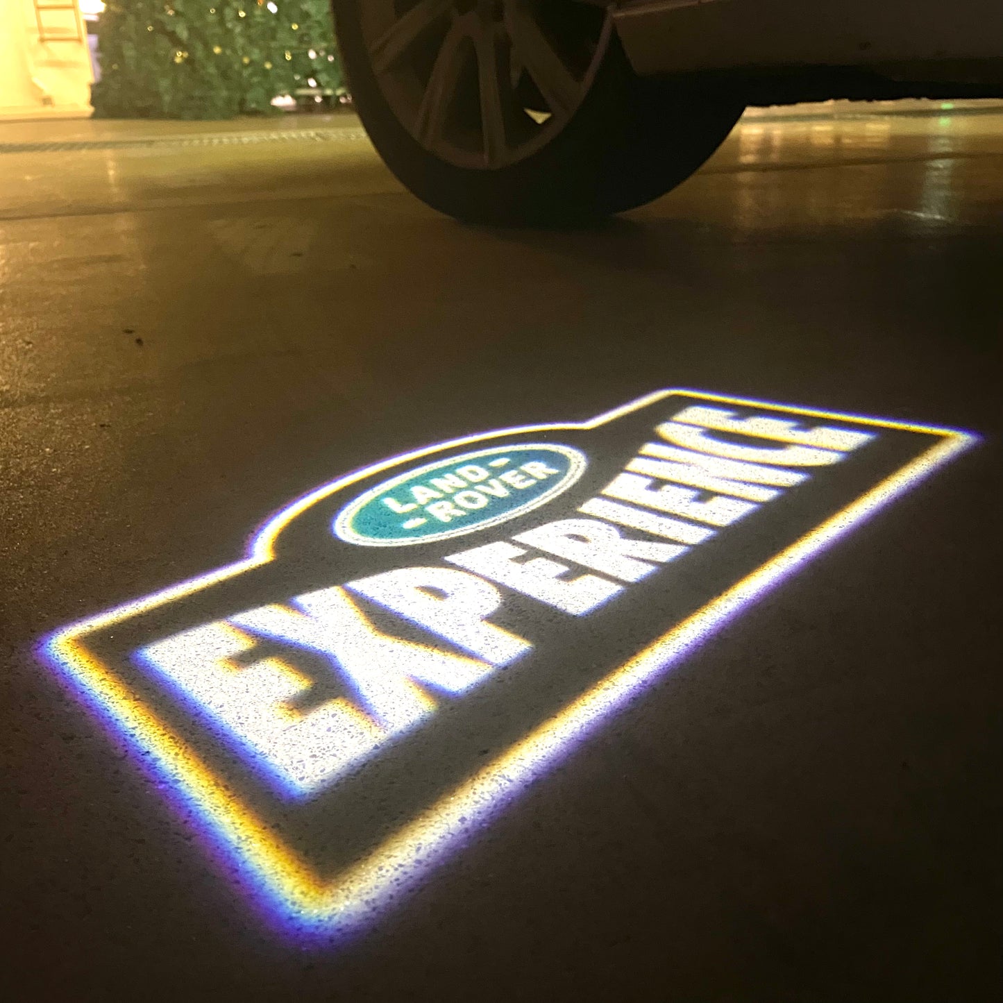 Land Rover EXPERIENCE LOGO PROJECROTR LIGHTS Nr.1146 (quantity 1 = 1 sets/2 door lights)