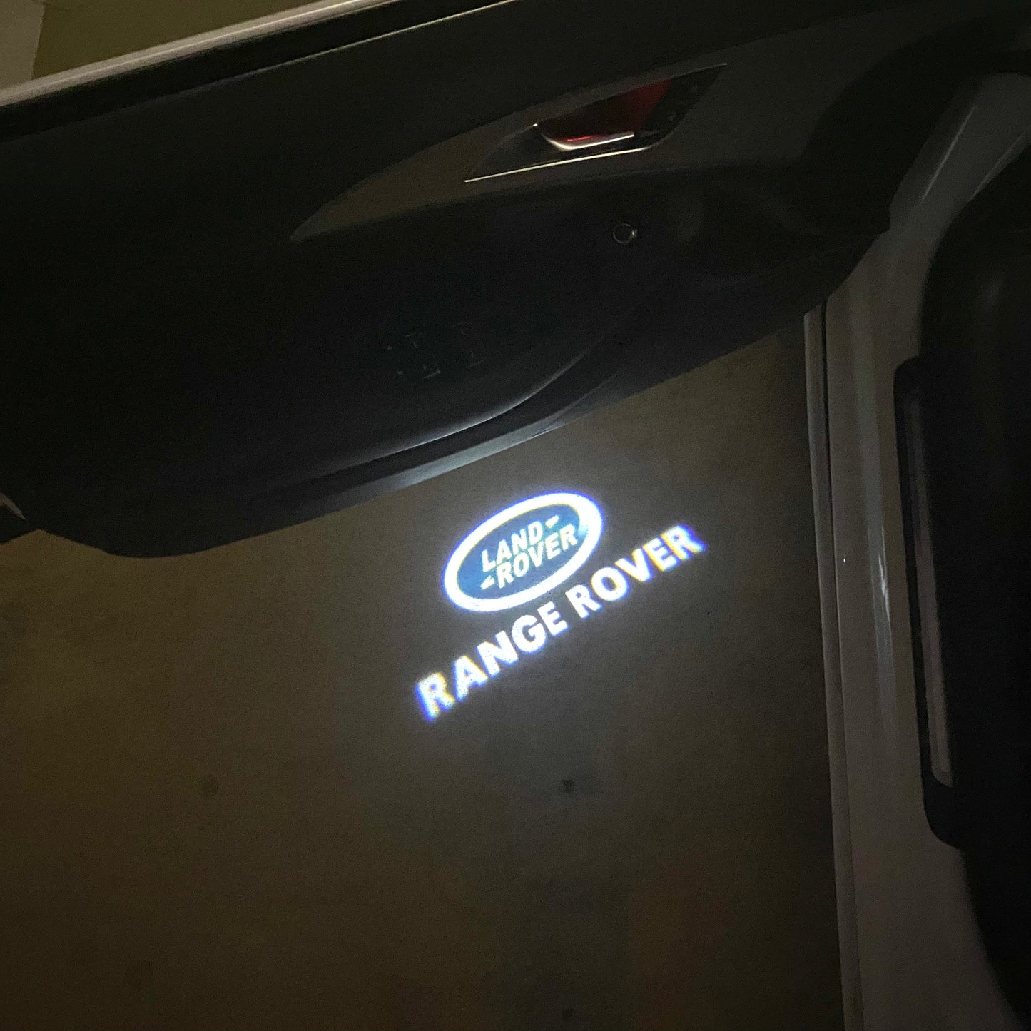 Land Rover RANGE ROVER LOGO PROJECROTR LIGHTS Nr.1117 (quantity 1 = 1 sets/2 door lights)