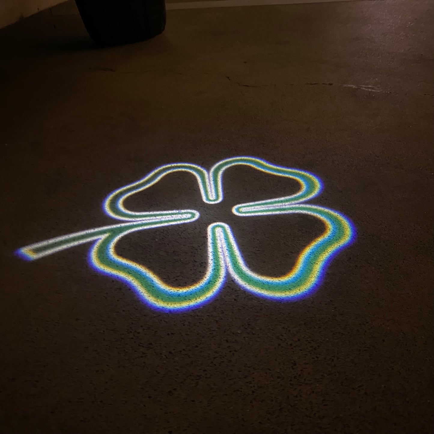 Alfa Romeo Quadrifoglio Verde LOGO PROJECTOT LIGHTS Nr.30 (quantity 1 = 2 Logo Film / 2 door lights)