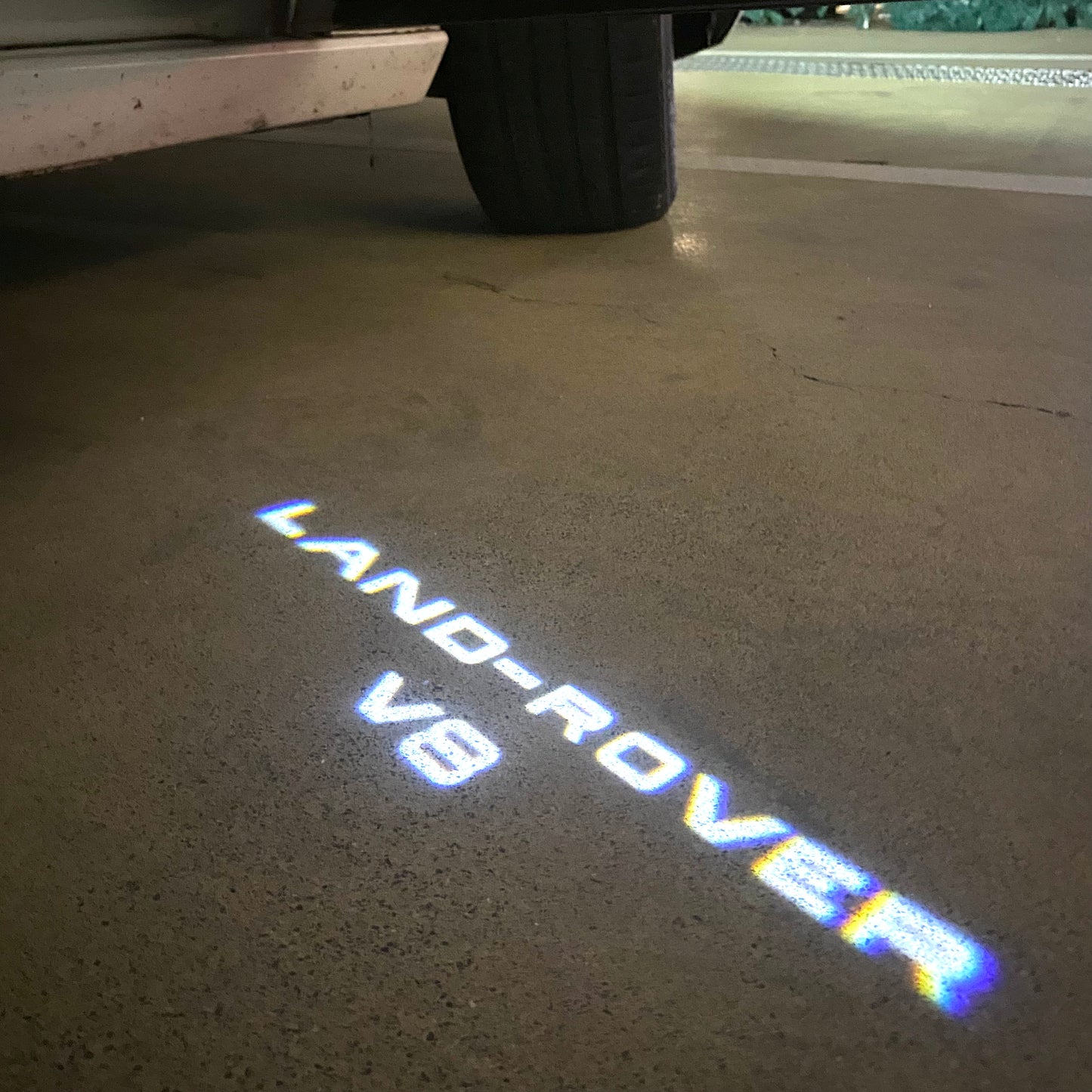 Land Rover ORIGINAL LOGO PROJECROTR LIGHTS Nr.1133(quantity 1 = 1 sets/2 door lights)