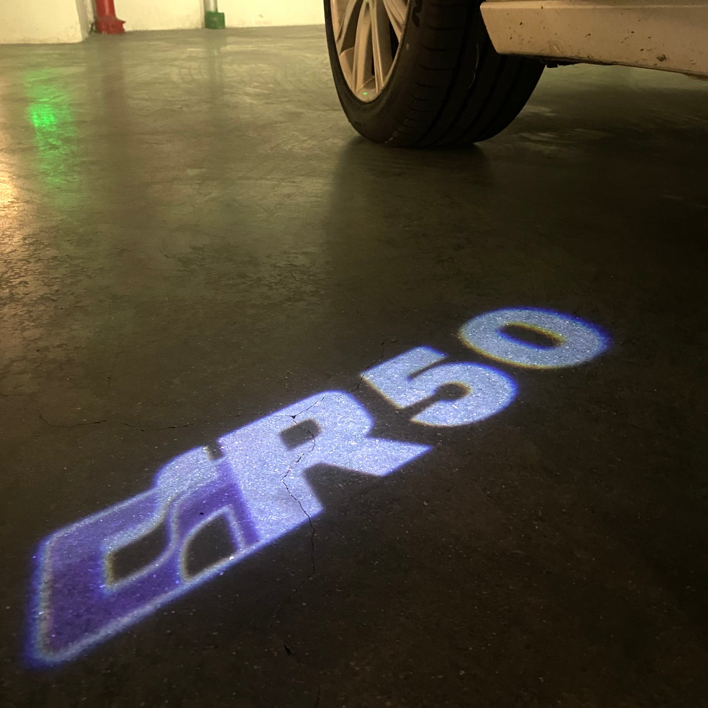 Volkswagen Door lights R 50 Logo Nr. 143 ( quantity 1 = 2 logo Film / 2 door lights)
