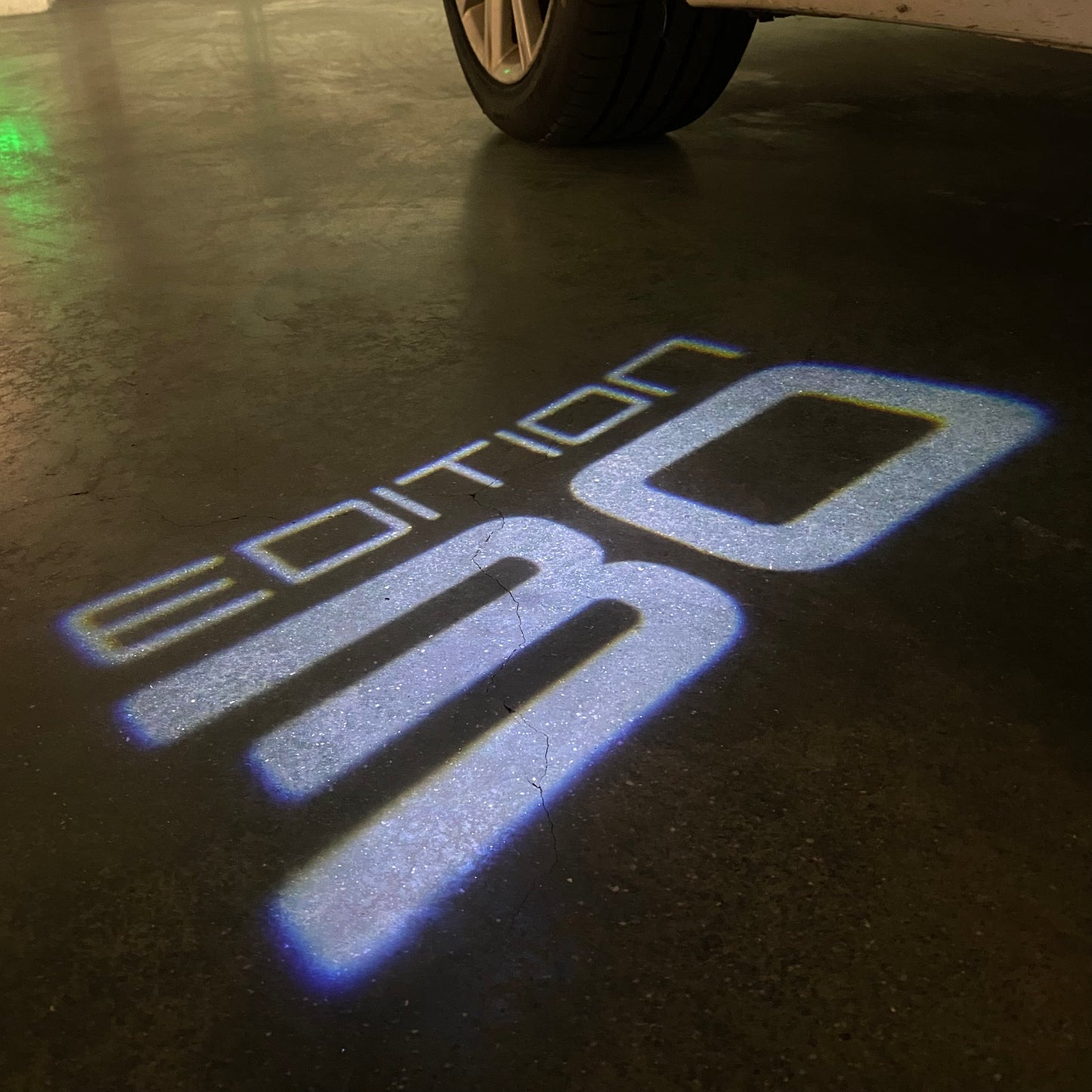 Volkswagen Door lights EOITION 30 Logo Nr.64 (quantity 1 = 2 Logo Films /2 door lights)