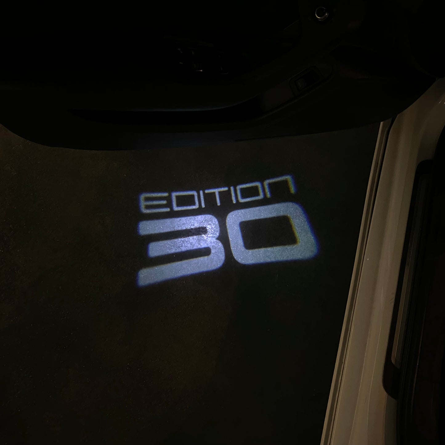 Volkswagen Door lights EOITION 30 Logo Nr.64 (quantity 1 = 2 Logo Films /2 door lights)