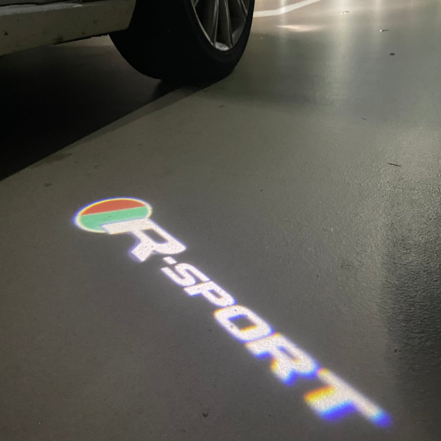 JAGUAR R LOGO PROJECROTR LIGHTS Nr.77 (quantity 1 = 1 sets/2 door lights)