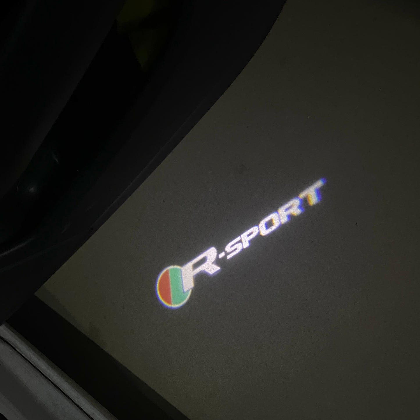 JAGUAR R LOGO PROJECROTR LIGHTS Nr.77 (quantity 1 = 1 sets/2 door lights)