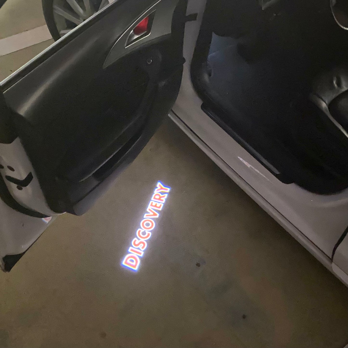 Land Rover DISCOVERY LOGO PROJECROTR LIGHTS Nr.1130 (quantity 1 = 1 sets/2 door lights)
