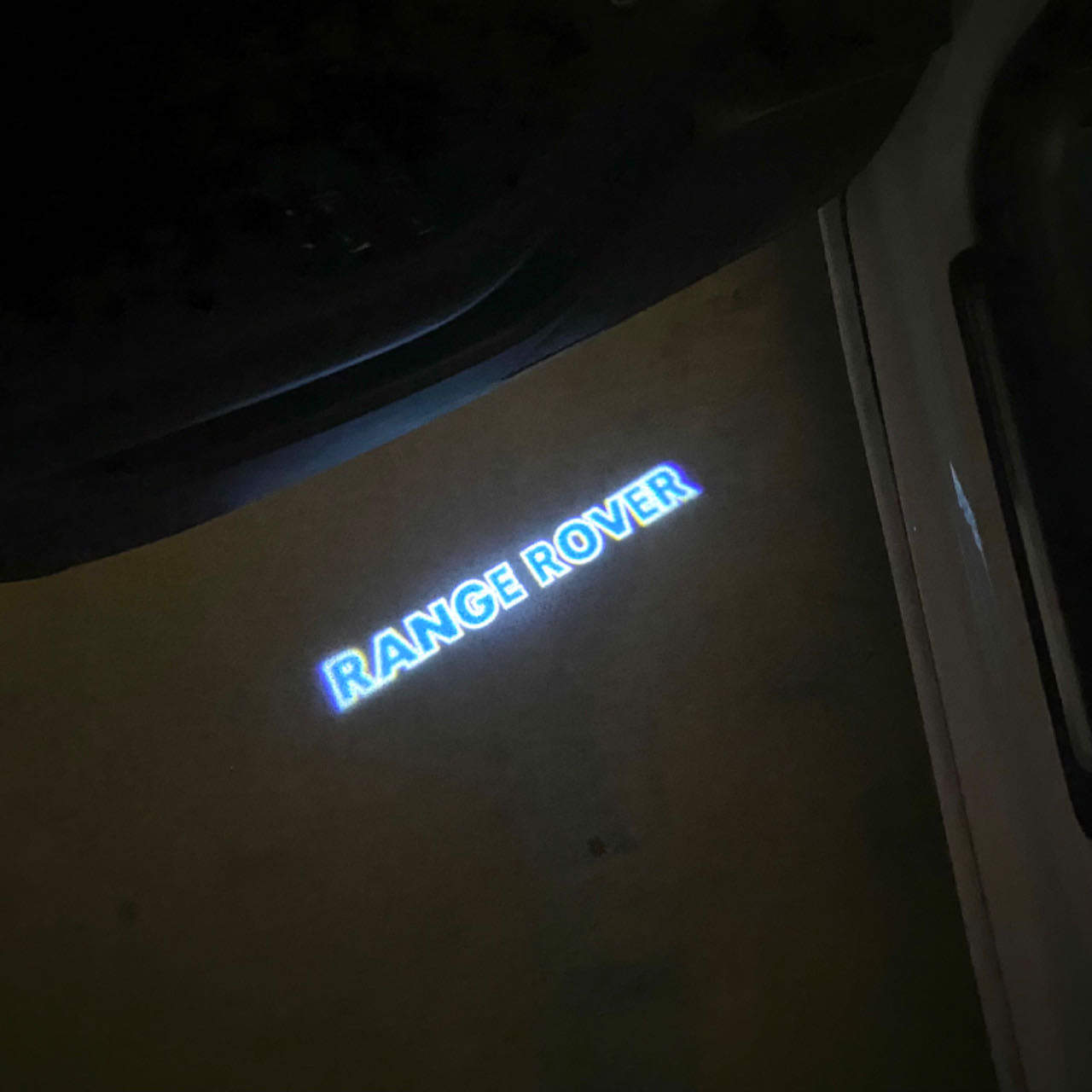 Land Rover RANGE ROVER LOGO PROJECROTR LIGHTS Nr.1116 (quantity 1 = 1 sets/2 door lights)