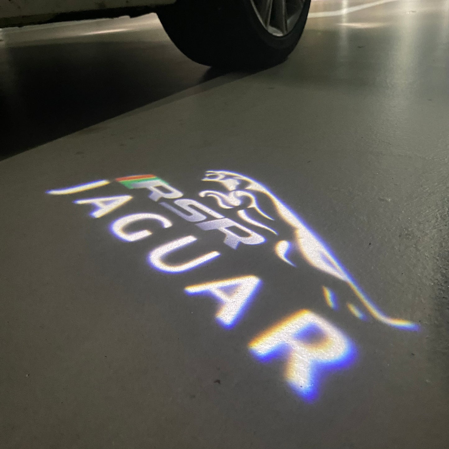 JAGUAR RSR LOGO PROJECROTR LIGHTS Nr.107 (quantity 1 = 1 sets/2 door lights)