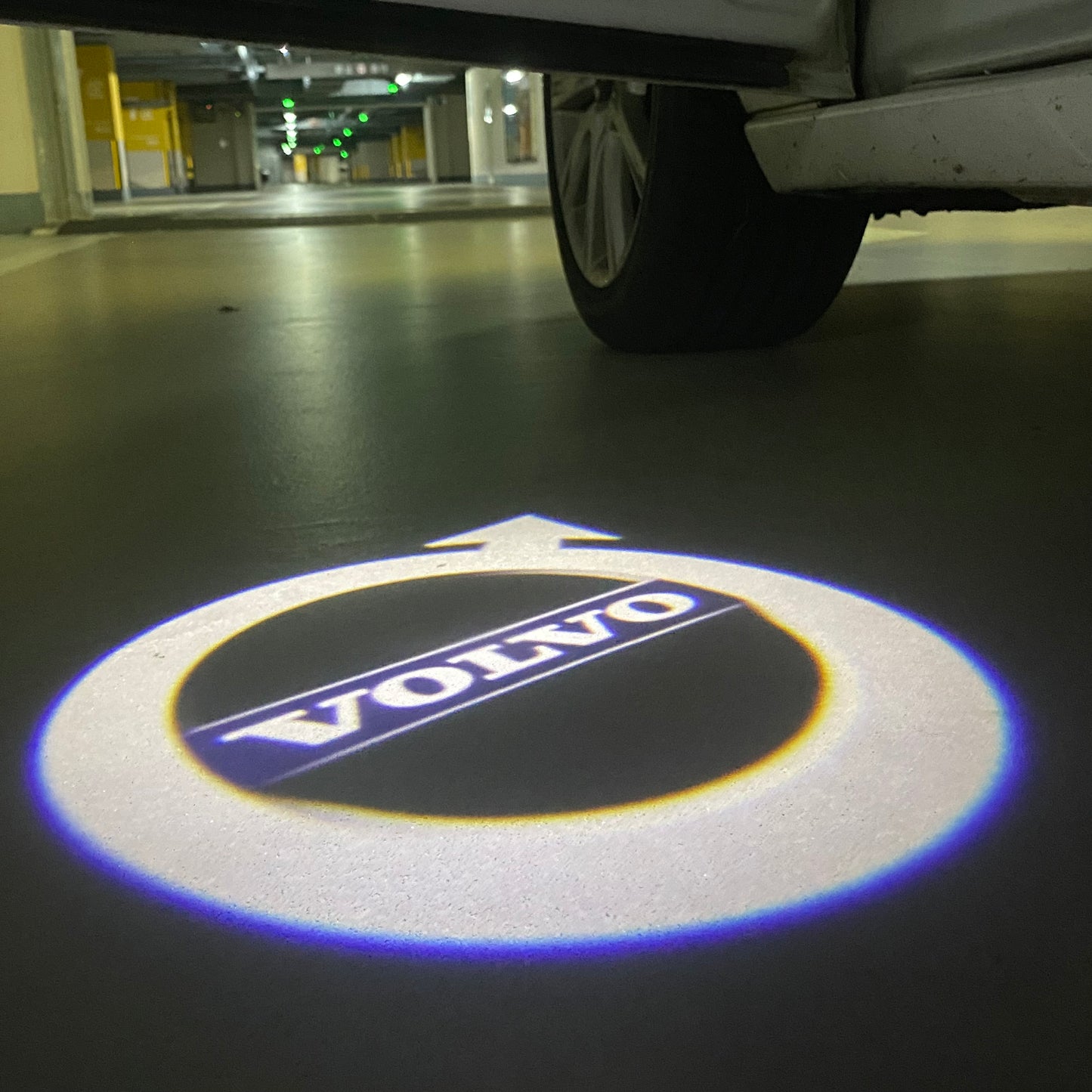 Volvo Original LOGO PROJECROTR LIGHTS Nr.01 (quantity 1 = 2 Logo Film / 2 door lights)