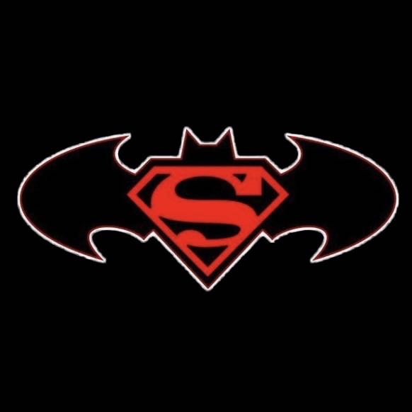 Batman Logo door lights Nr.242 (quantity 1 = 2 Logo Films /2 door lights)DC Heroes Logo