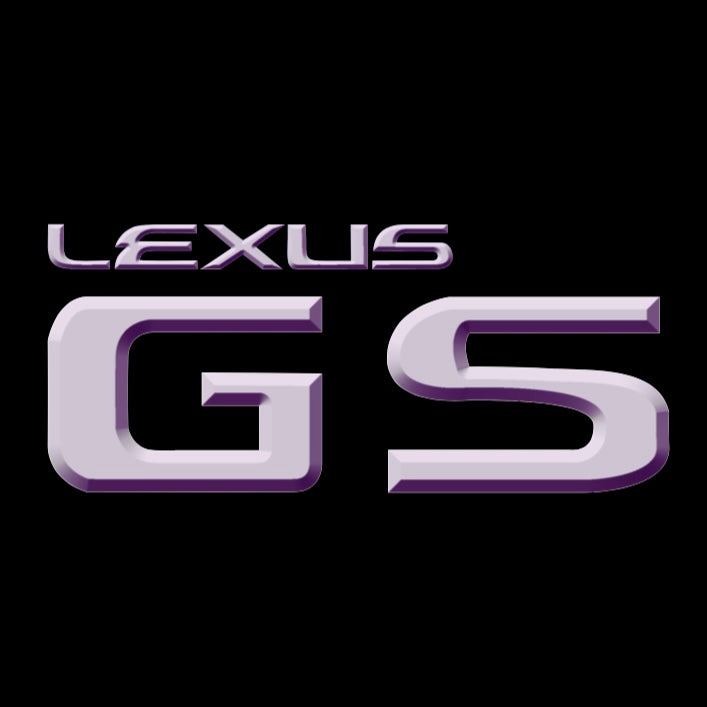LEXUS GS LOGO PROJECROTR LIGHTS (quantity 1 = 1 sets/2 door lights)Nr.01a70
