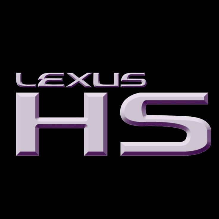 LEXUS HS LOGO PROJECROTR LIGHTS (quantity 1 = 1 sets/2 door lights)Nr.01a65
