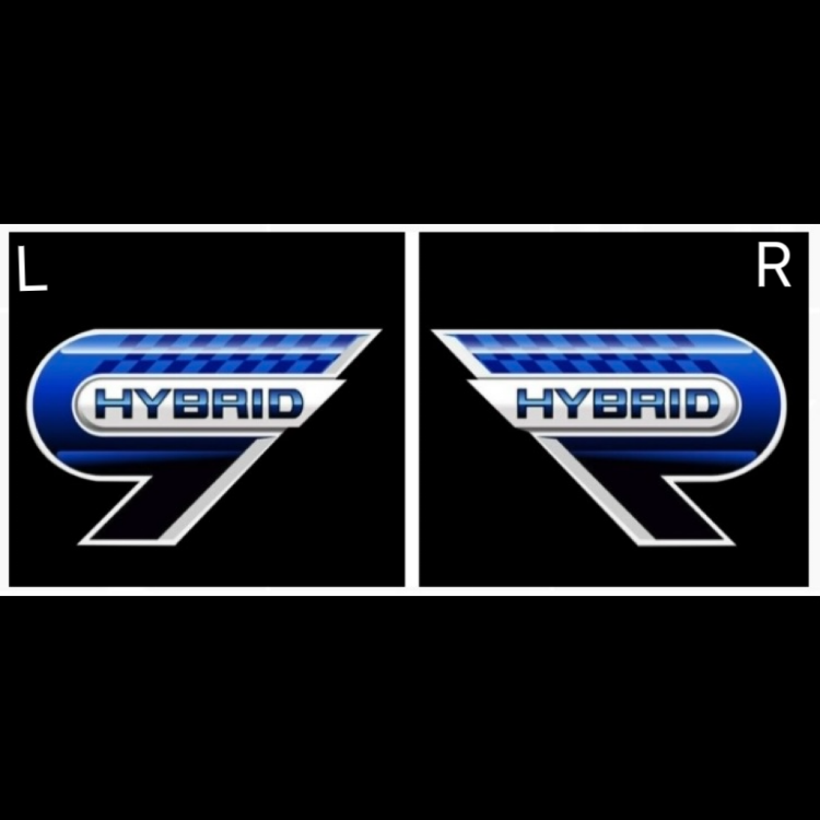LEXUS HYBRID LOGO PROJECROTR LIGHTS (quantity 1 = 1 sets/2 door lights)Nr.01a61