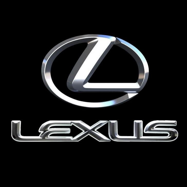 LEXUS Original LOGO PROJECROTR LIGHTS (quantity 1 = 1 sets/2 door lights)Nr.01a44