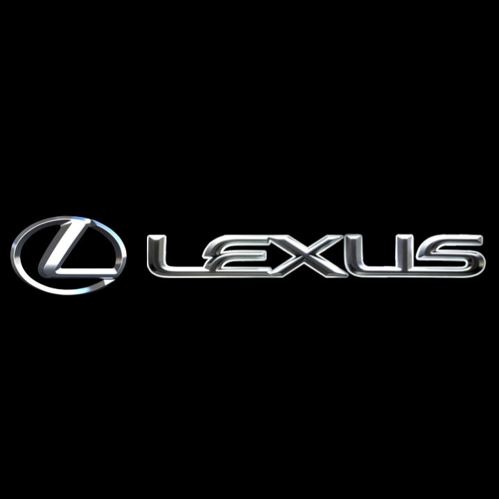 LEXUS Original LOGO PROJECROTR LIGHTS (quantity 1 = 1 sets/2 door lights)Nr.01a47