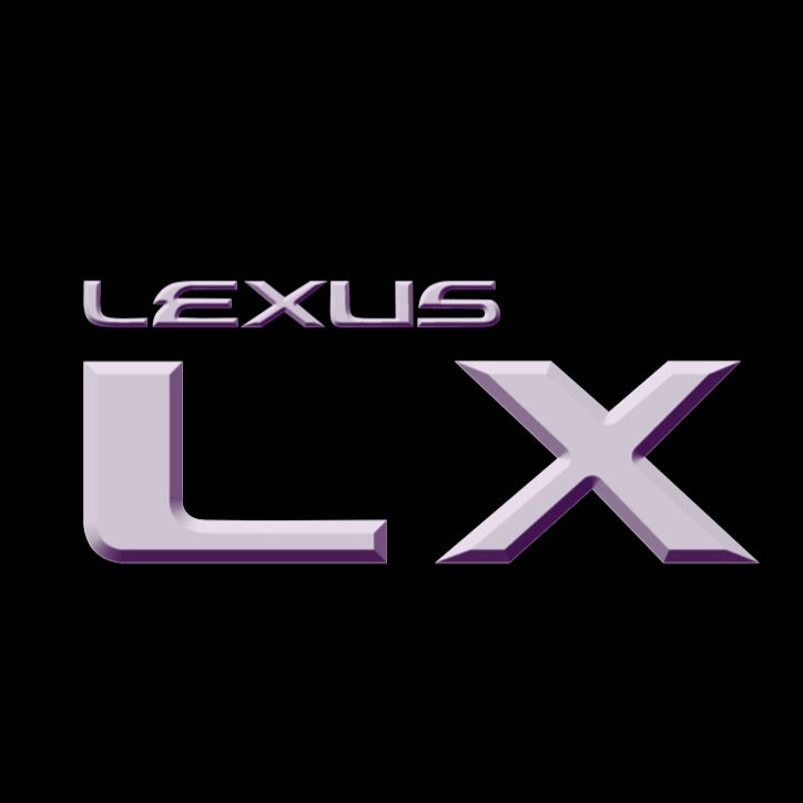 LEXUS LX LOGO PROJECROTR LIGHTS (quantity 1 = 1 sets/2 door lights)Nr.01a30