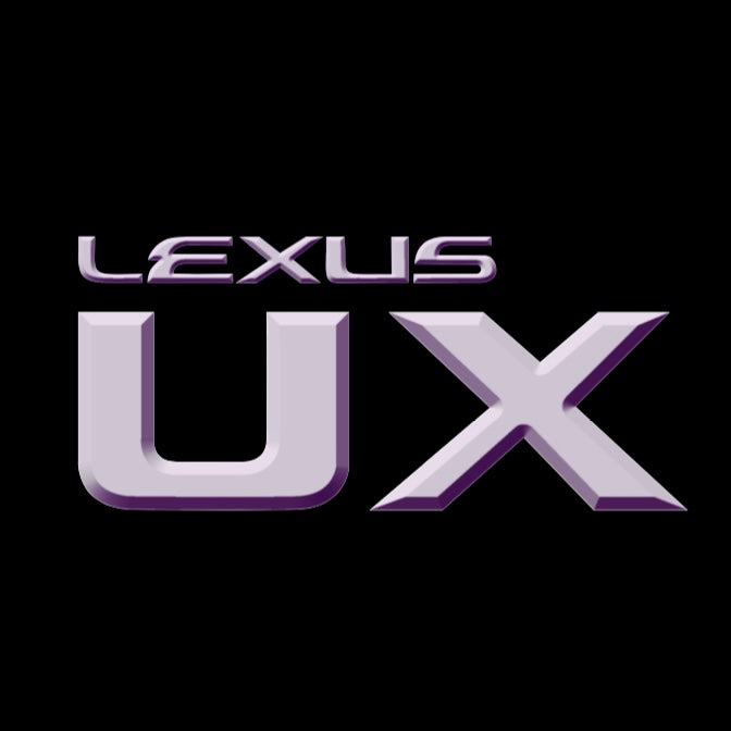 LEXUS UX LOGO PROJECROTR LIGHTS (quantity 1 = 1 sets/2 door lights)Nr.01a3