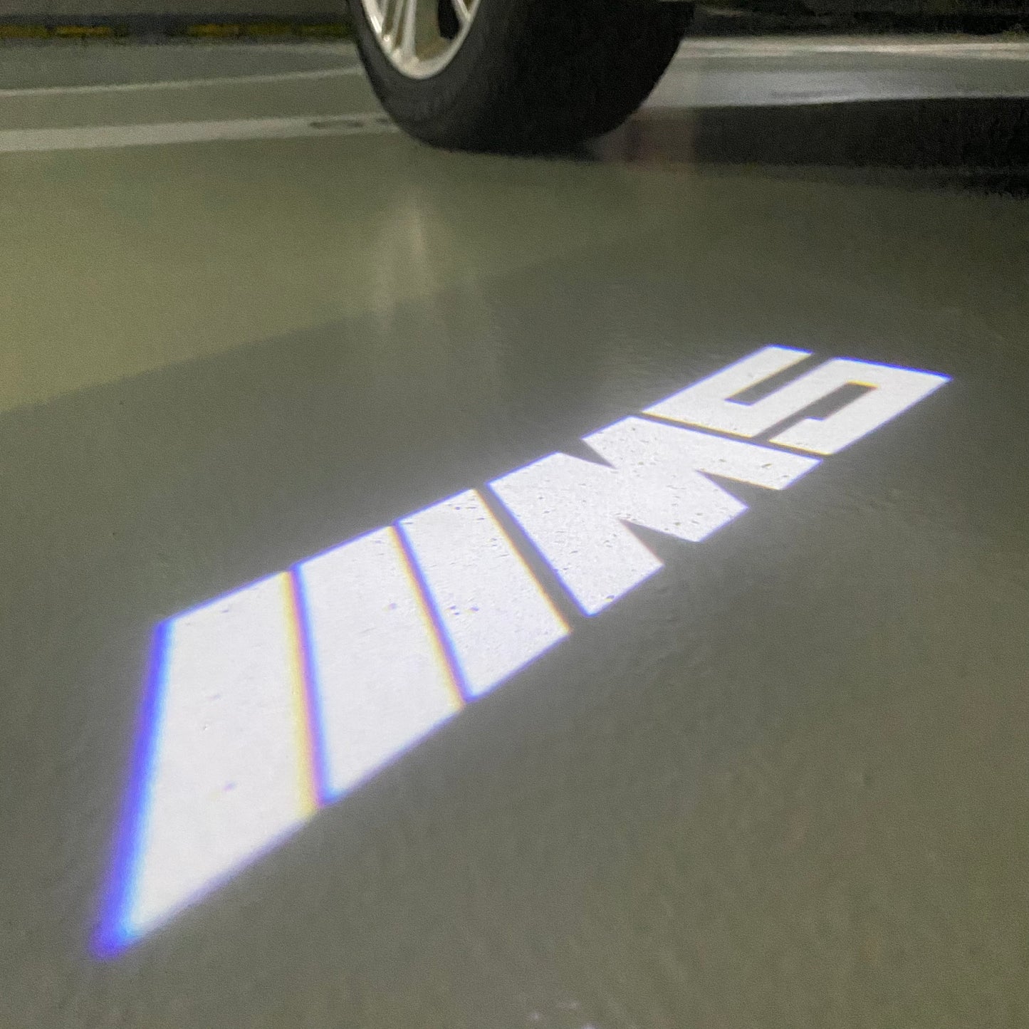 BMW 5 SERIES M5 LOGO PROJECTOT LIGHTS (quantity 1 = 1 sets/2 door lights) Nr.6024q68