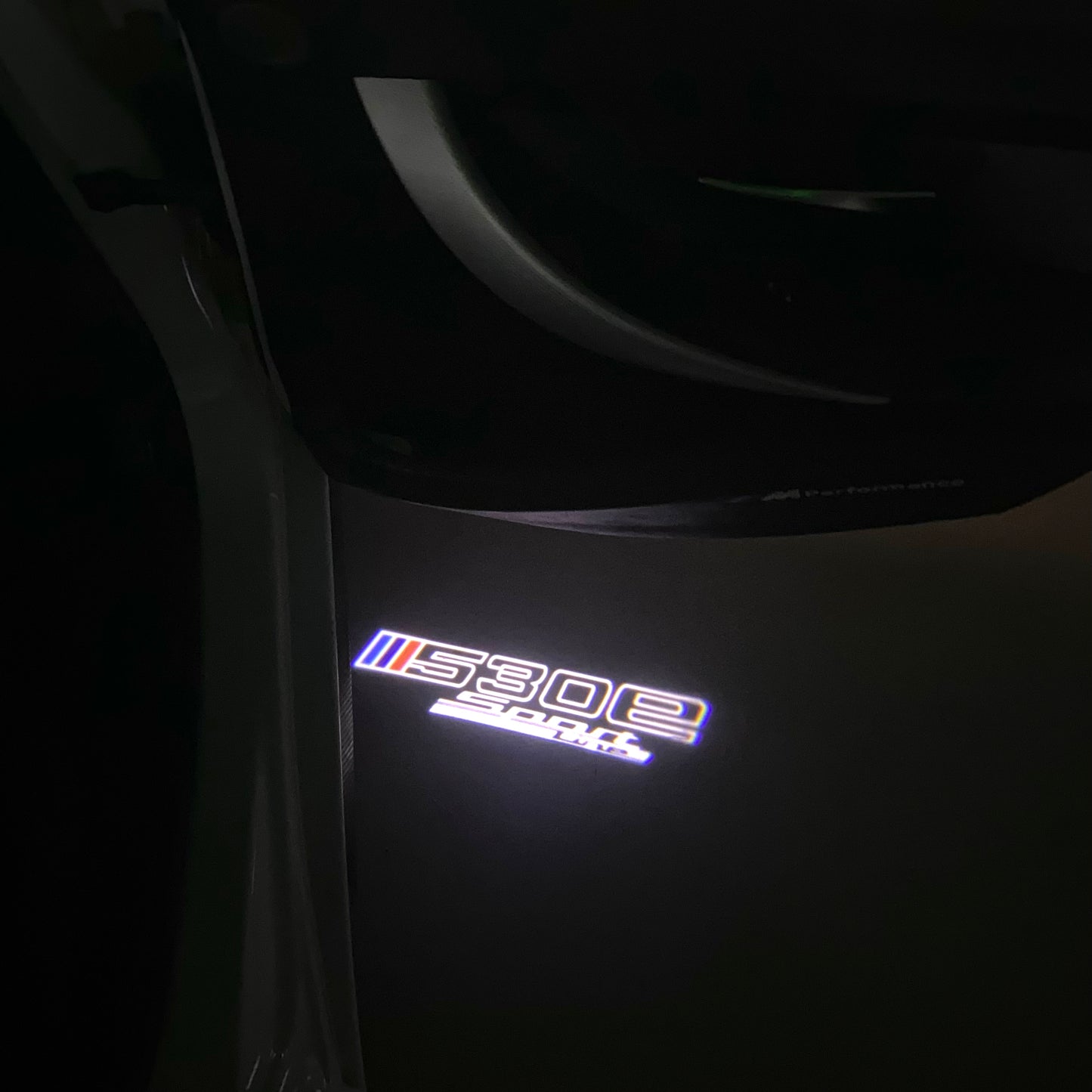 BMW 5 SERIES 530 e LOGO PROJECTOT LIGHTS (quantity 1 = 1 sets/2 door lights) Nr.6024q98