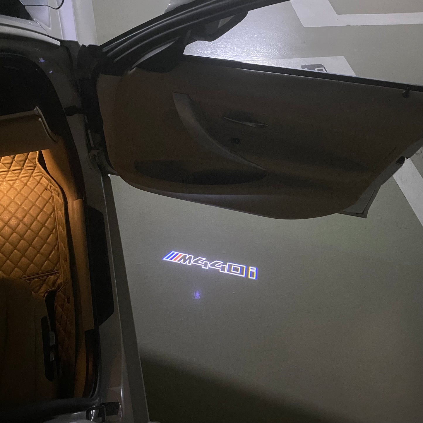BMW 4 SERIES M440 i LOGO PROJECTOT LIGHTS (quantity 1 = 1 sets/2 door lights) Nr.6024t36