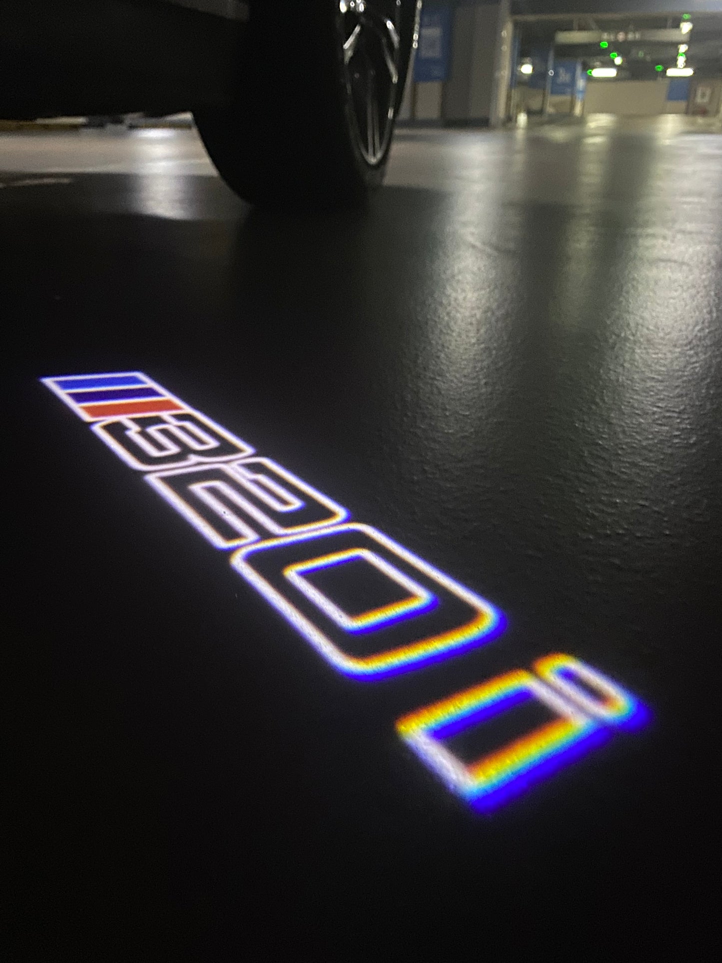BMW 3 SERIES 320 i LOGO PROJECTOT LIGHTS (quantity 1 = 1 sets/2 door lights) Nr.6024q304