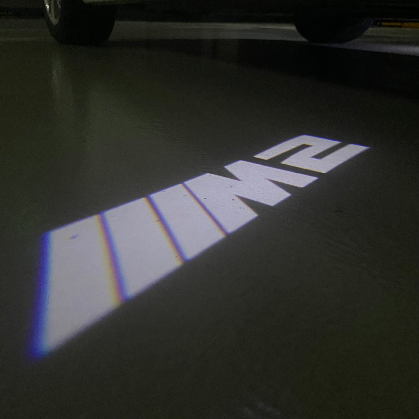 BMW 2 SERIES M2 LOGO PROJECTOT LIGHTS (quantity 1 = 1 sets/2 door lights) Nr.6024t21
