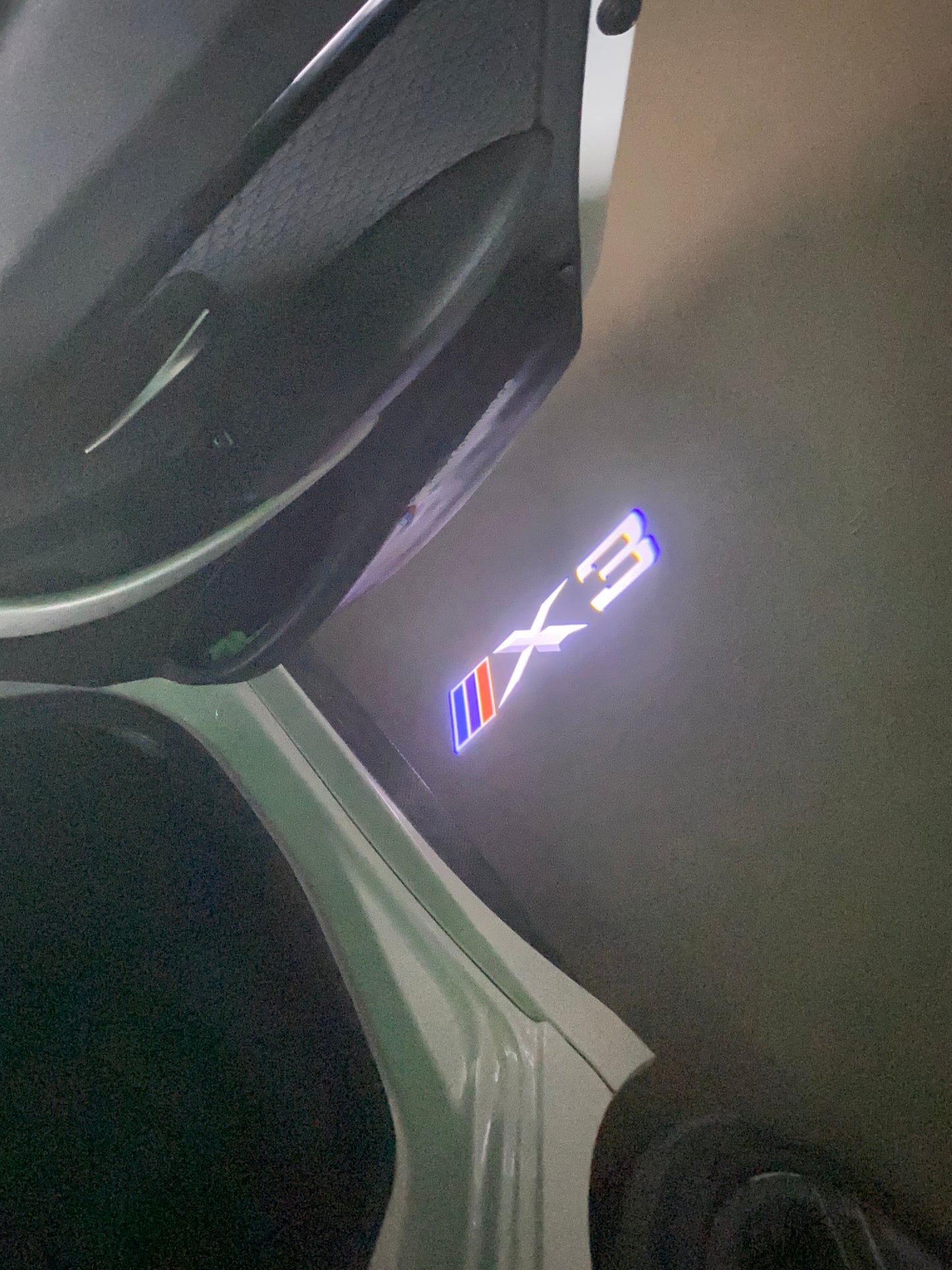 BMW X3 LOGO PROJECTOT LIGHTS (quantity 1 = 1 sets/2 door lights) Nr.6024q0t28