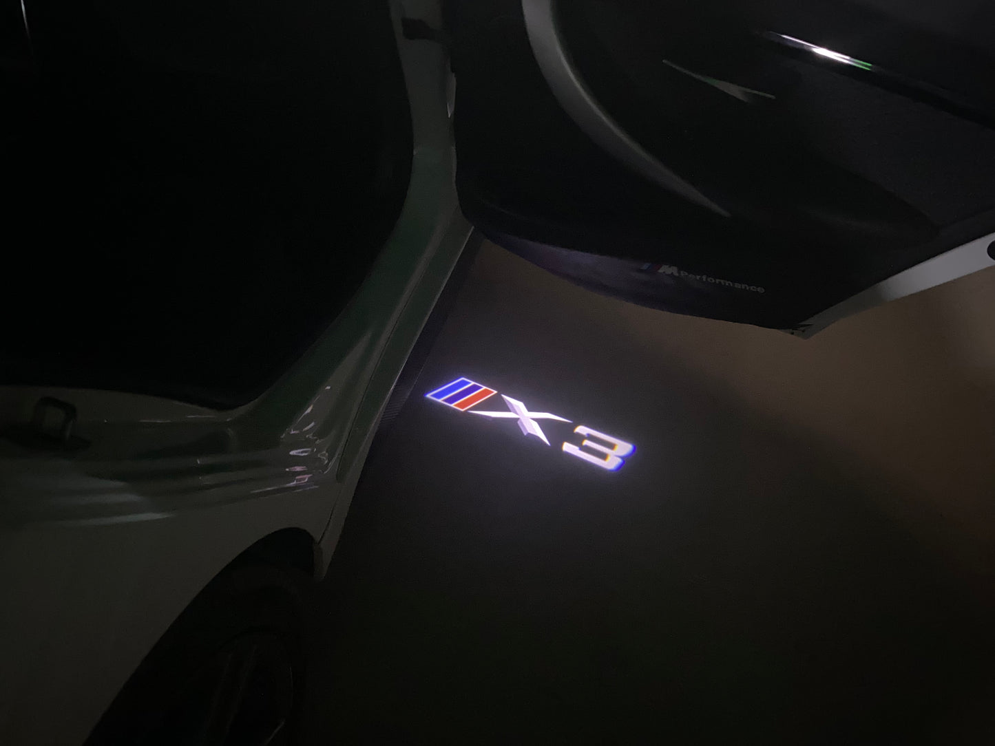 BMW X3 LOGO PROJECTOT LIGHTS (quantity 1 = 1 sets/2 door lights) Nr.6024q0t28