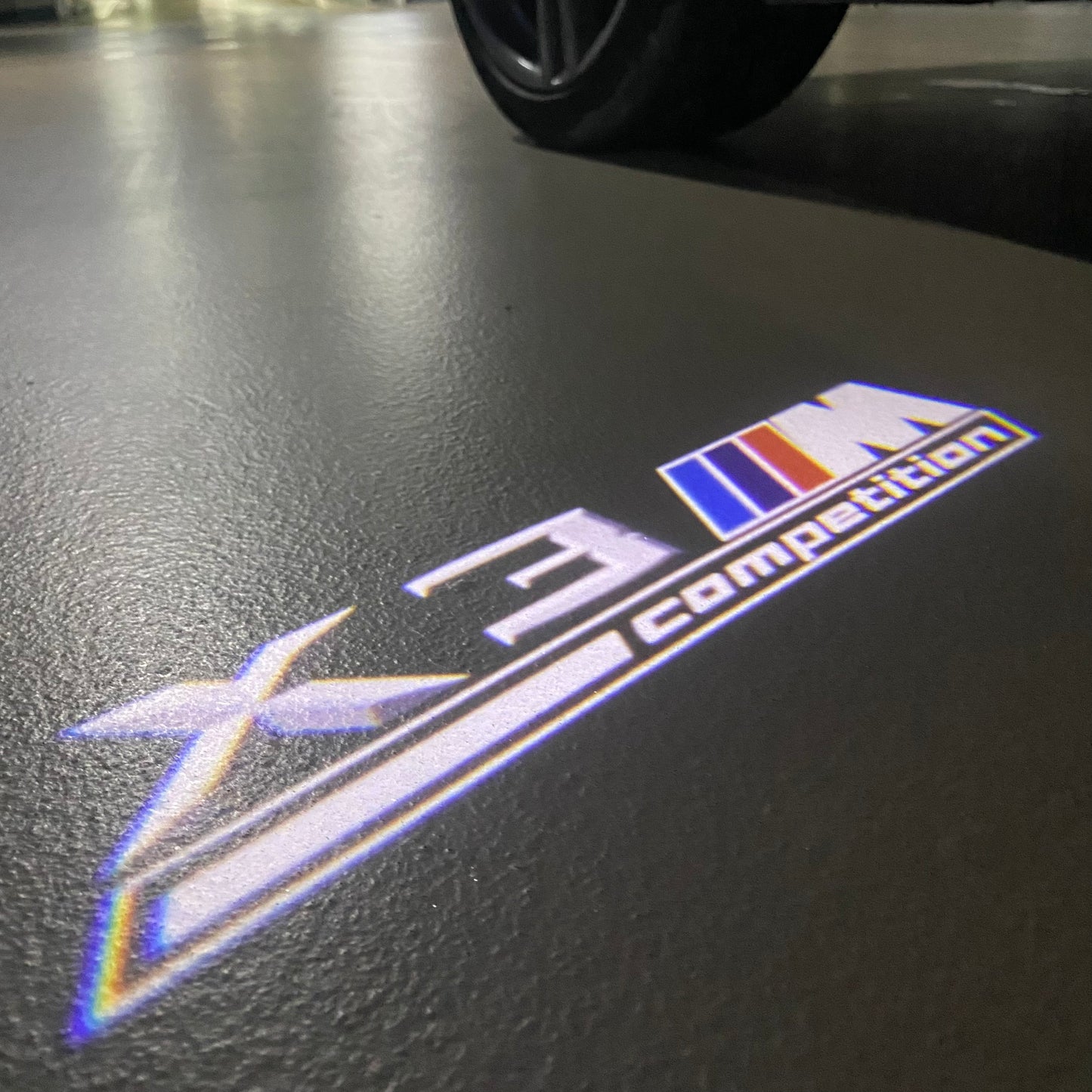 BMW X3M LOGO PROJECTOT LIGHTS (quantity 1 = 1 sets/2 door lights) Nr.6024q0t20