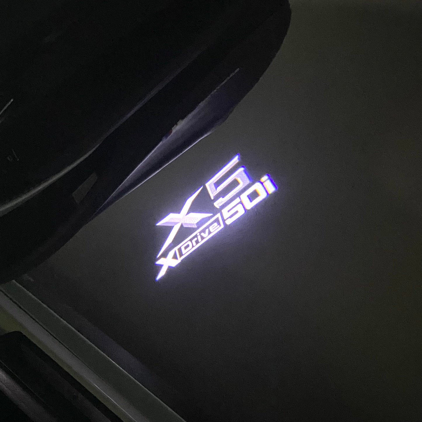 BMW X5 XDrive 50i LOGO PROJECTOT LIGHTS (quantity 1 = 1 sets/2 door lights) Nr.6024q0t063
