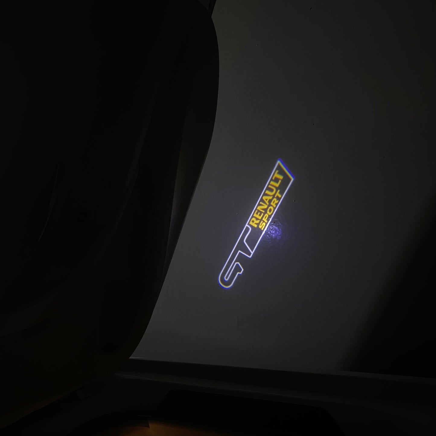 RENAULT GT LOGO PROJECROTR LIGHTS Nr.0947 (quantity 1 = 2 Logo Film & 2 door lights)